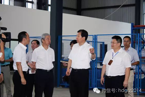 助力株洲新材料產(chǎn)業(yè)發(fā)展，省、市領(lǐng)導蒞臨宏大指導